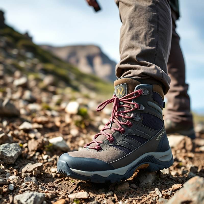 Botas Merrell Moab 2 Mid GTX - Botas cómodas y duraderas para senderismo en terrenos mixtos.
