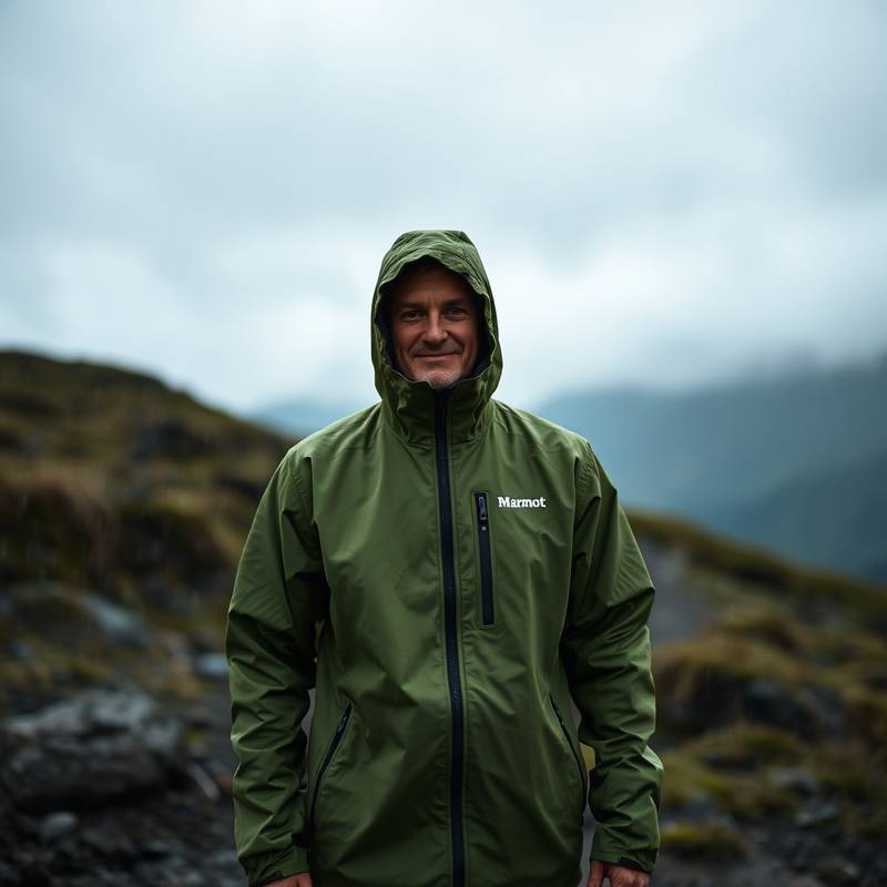 Chaqueta Marmot Precip Eco - Chaqueta impermeable y transpirable para protegerte de la lluvia y el viento.