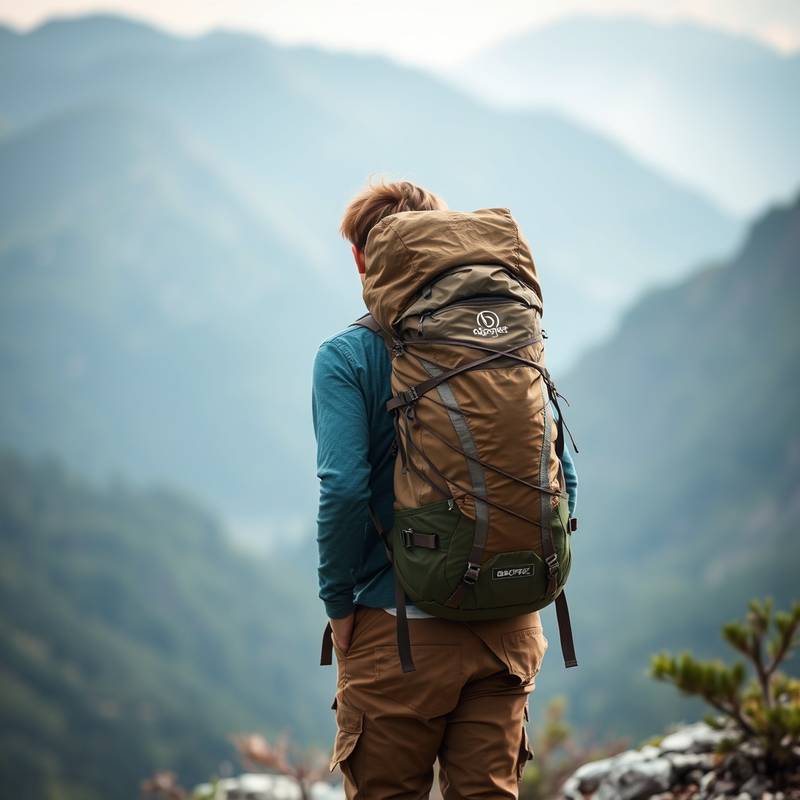Mochila Osprey Aether AG 65 - Mochila de trekking de gran capacidad, ideal para viajes largos.